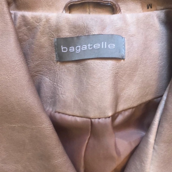 Maybe faux leather jacket worn once - Picture 3 of 4